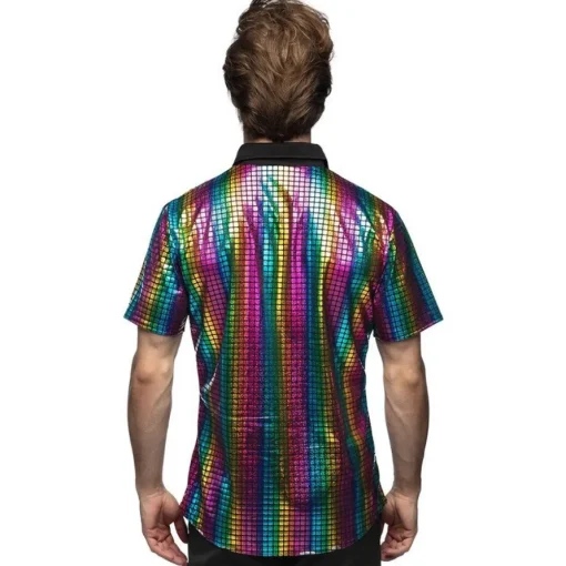 Disco Skjorte Regnbue