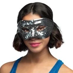 Disco Øyemaske Sølv