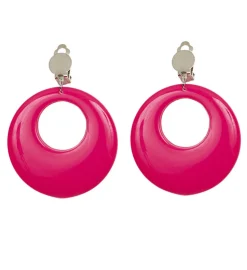 Disko Øreringer Rosa