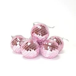 Diskokuler Rosa 8 cm