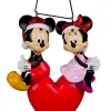 Disney® Forelsket Mickey og Minnie Julepynt