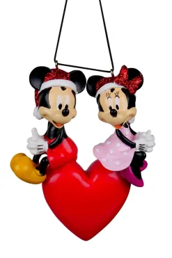 Disney® Forelsket Mickey og Minnie Julepynt