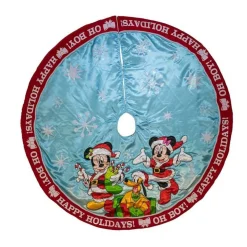 Disney® Mickey og Minnie Juletreteppe