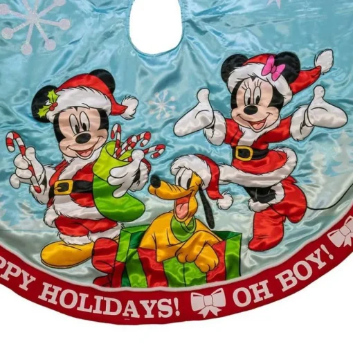 Disney® Mickey og Minnie Juletreteppe