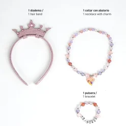 Disney Princess® Hårbøyle & Smykker Rosa