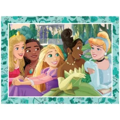 Disney Prinsesse® 4-i-1 Puslespill Rosa