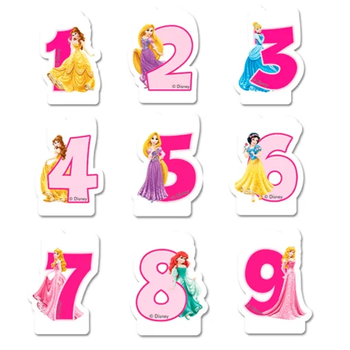 Disney Prinsesser® Tall Kakelys