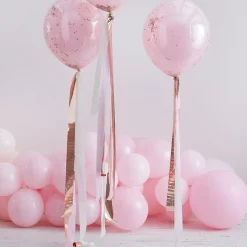 DIY Ballonghale Ferskenfarge