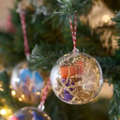 DIY Julekuler Gjennomsiktig