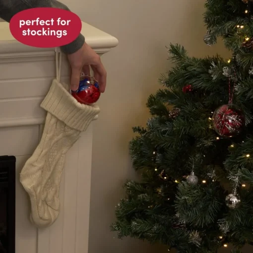 DIY Julekuler Gjennomsiktig