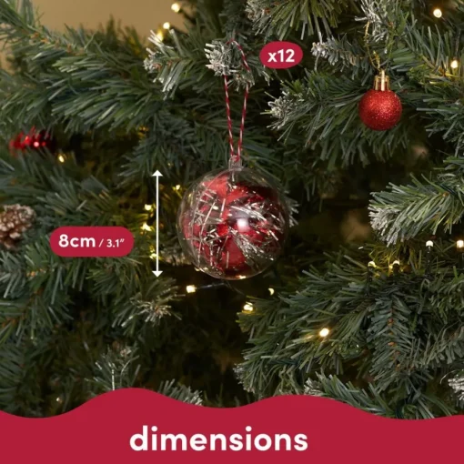 DIY Julekuler Gjennomsiktig