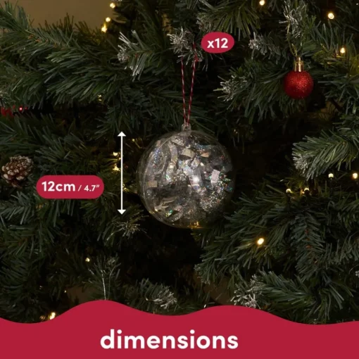 DIY Julekuler Gjennomsiktig