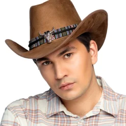 Django Cowboy Hatt Brun