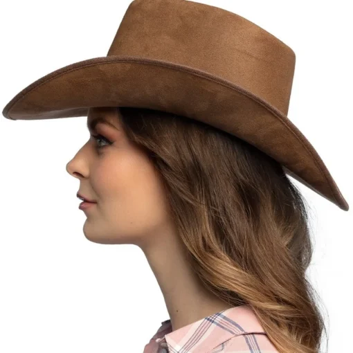 Django Cowboy Hatt Brun