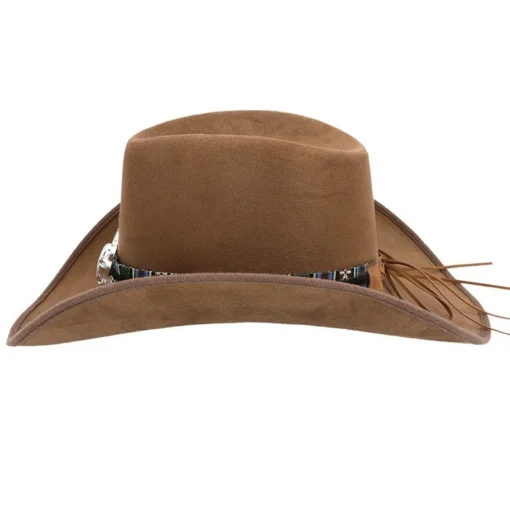Django Cowboy Hatt Brun