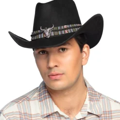 Django Cowboy Hatt Svart