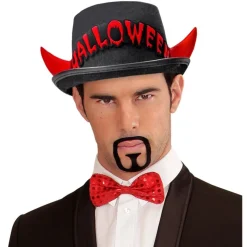 Djevel Halloween Flosshatt