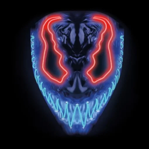 Djevel LED Maske