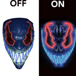 Djevel LED Maske
