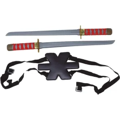 Dobbelt Samuraisverd Ryggsett