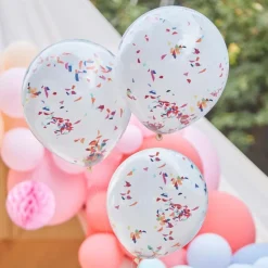 Dobbeltlag Konfetti Ballonger Multifarget