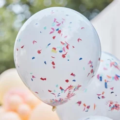 Dobbeltlag Konfetti Ballonger Multifarget