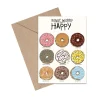 Donut Worry Kort