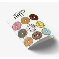 Donut Worry Kort