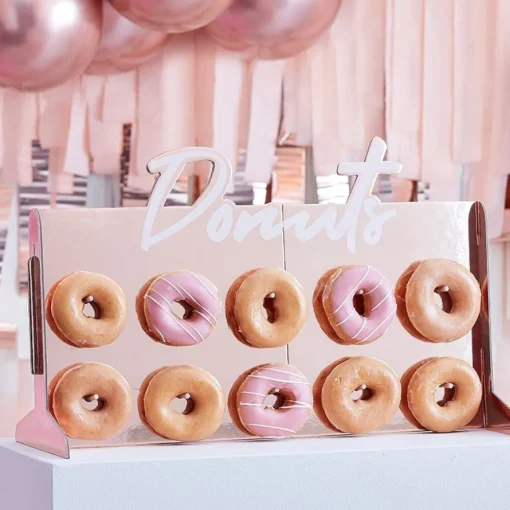 Donutvegg Gullrosa
