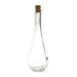 Dråpe Glassvase med Korkpropp
