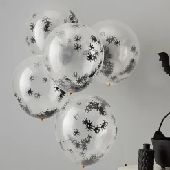 Edderkopp Konfetti Ballonger