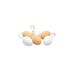 Egg til Oppheng Hvit og Beige
