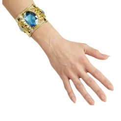 Egyptisk Armbånd Gull og Blå