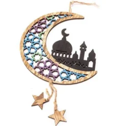 Eid Halvmåne & Moské Hengepynt
