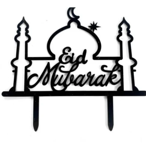 Eid Moské Kagetopp Svart
