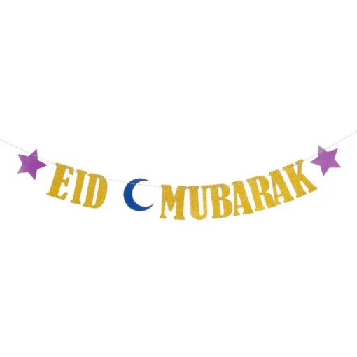 Eid Mubarak Girlander Gull