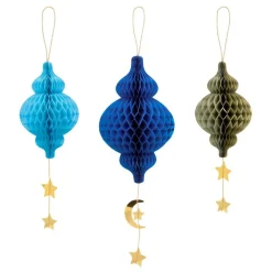 Eid Mubarak Honeycomb Ornamenter