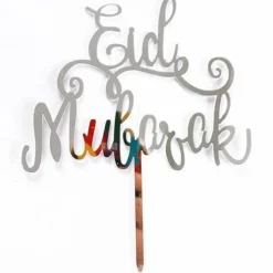 Eid Mubarak Kaketopp Sølv