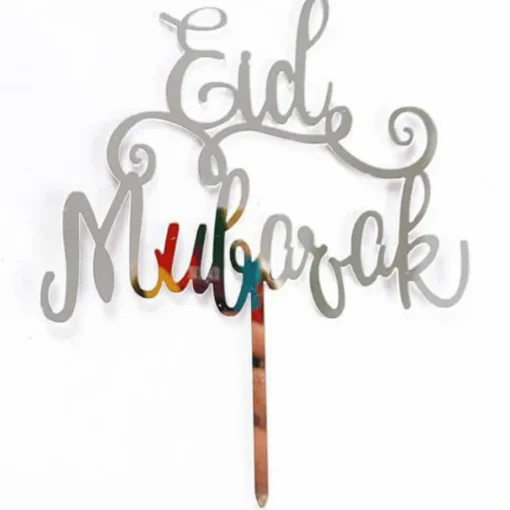 Eid Mubarak Kaketopp Sølv