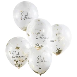 Eid Mubarak Konfetti Ballonger