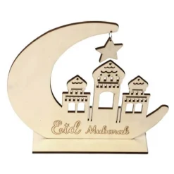 Eid Mubarak Moské Borddekorasjon