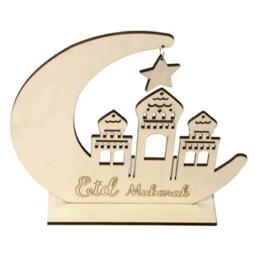 Eid Mubarak Moské Borddekorasjon