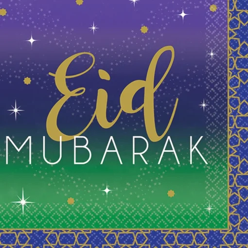 Eid Mubarak Servietter