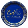 Eid Mubarak Tallerkener Blå