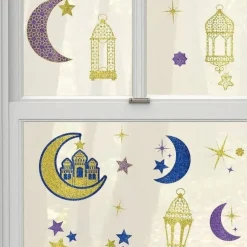 Eid Mubarak Vindusklistremerker