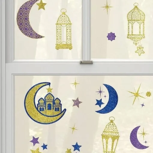 Eid Mubarak Vindusklistremerker