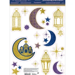 Eid Mubarak Vindusklistremerker
