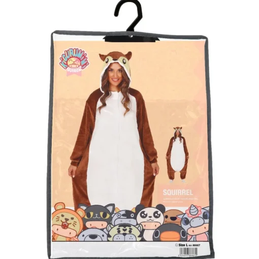 Ekorn Onesie Kostyme