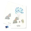 Elefant Fingeravtrykk Plakat Blå