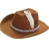 Elegant Cowboyhatt Barn Brun